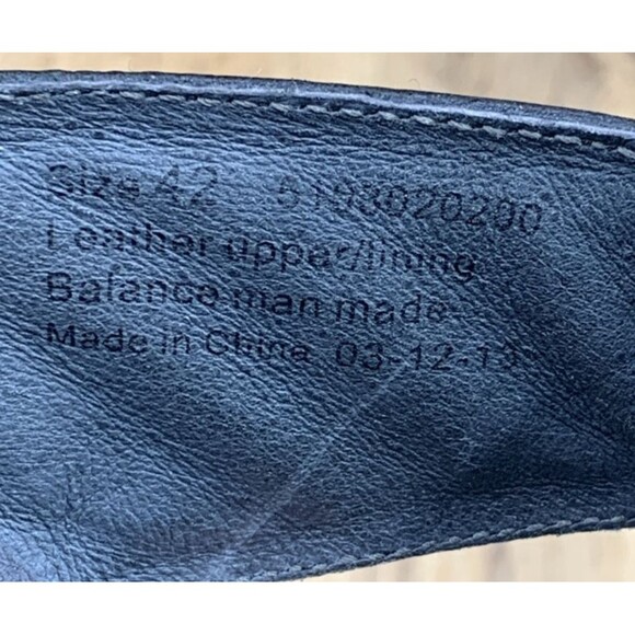 Dansko Leather Wedge Sandals Size 42 Euro 10.5 US Black Double Strap Adjustable - Picture 16 of 16